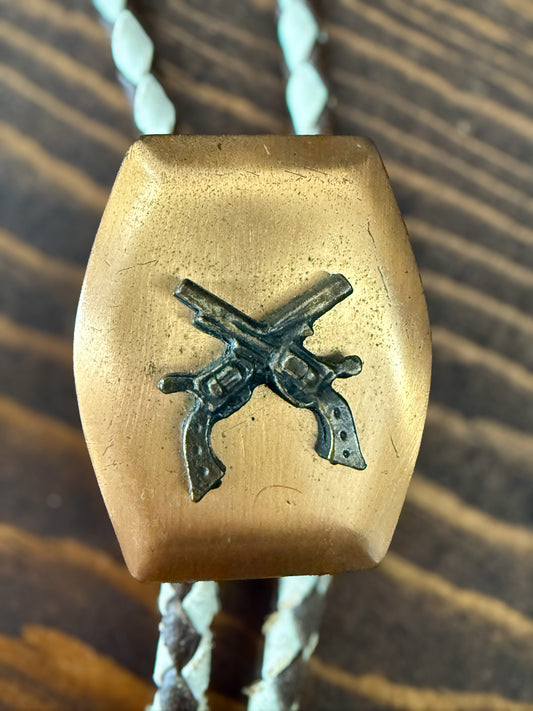Vintage Revolver Bolo Tie