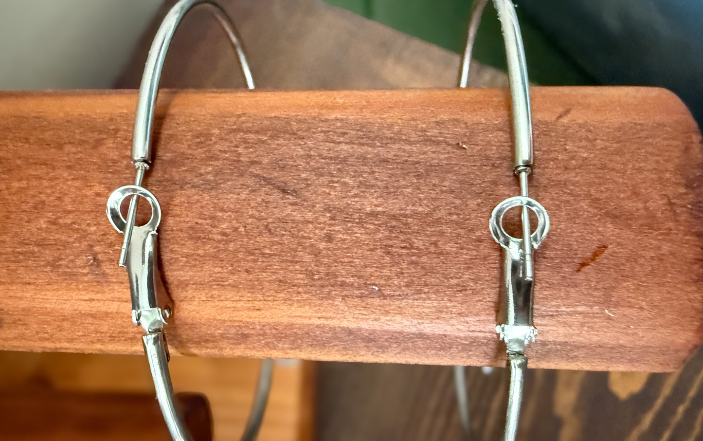 Handmade Hoop Earrings with Vintage Kantha Fabric