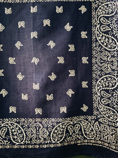 Vintage Wamcraft Bandana Made in USA