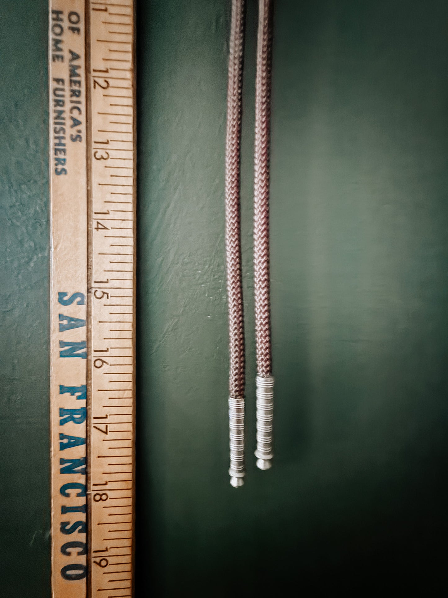 Arrowhead Bolo Tie with Hand Carving -Vintage