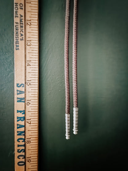 Arrowhead Bolo Tie with Hand Carving -Vintage