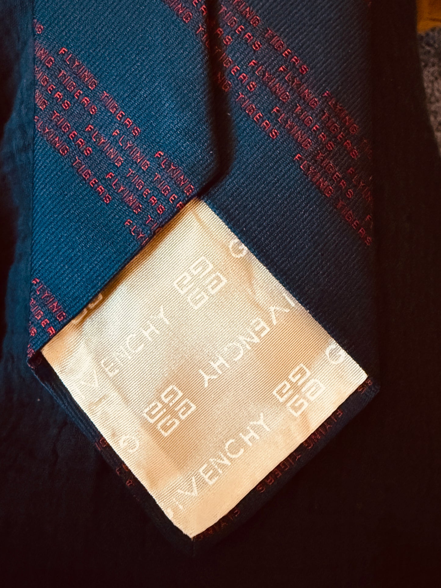 Givenchy Flying Tigers Neck Tie – Vintage