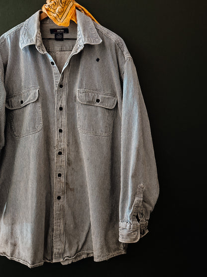 Five Brother Hickory Stripe Work Shirt