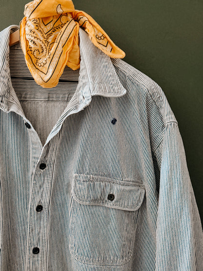 Five Brother Hickory Stripe Work Shirt