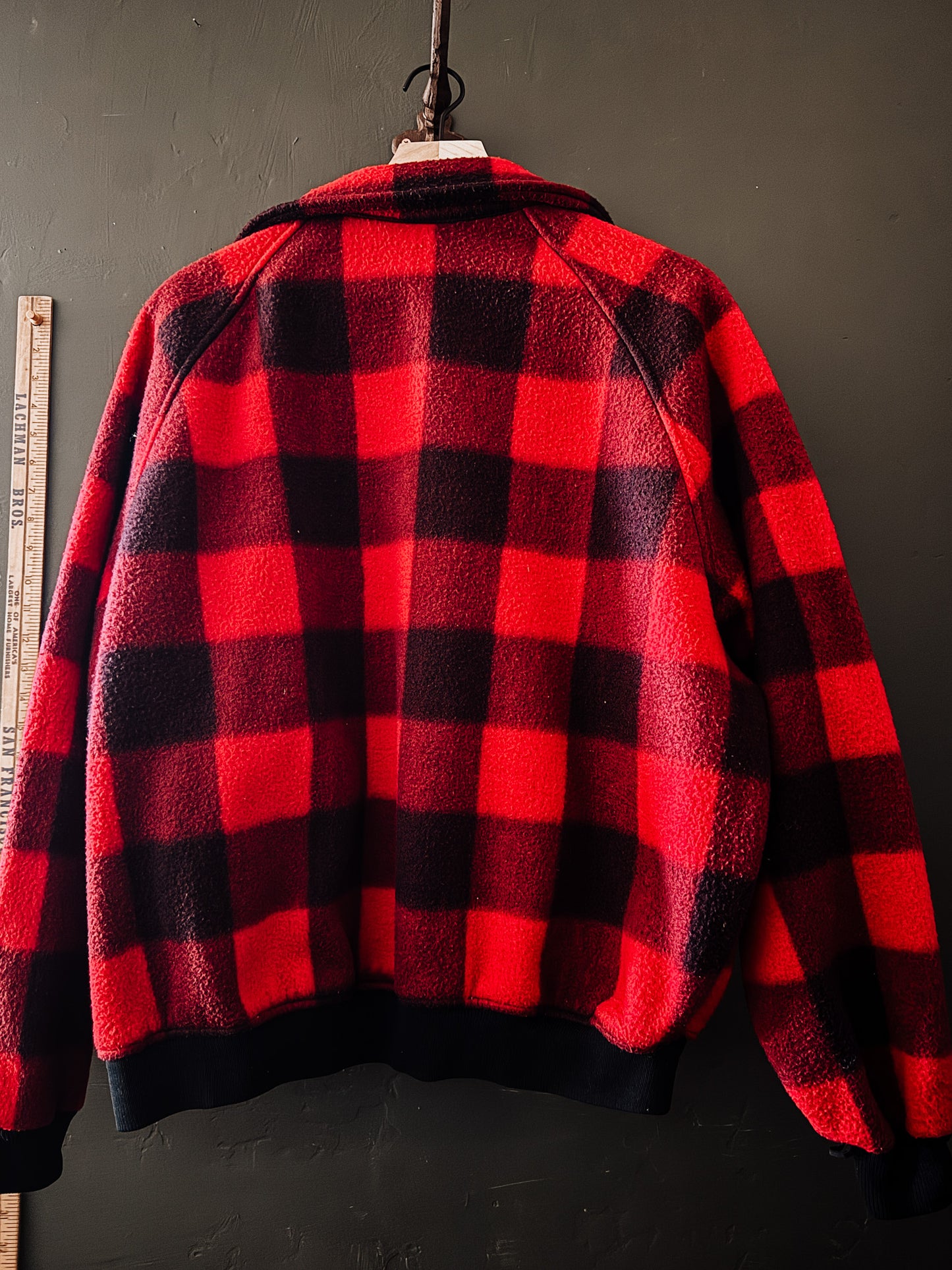 Columbia Buffalo Plaid Fleece Jacket -Vintage