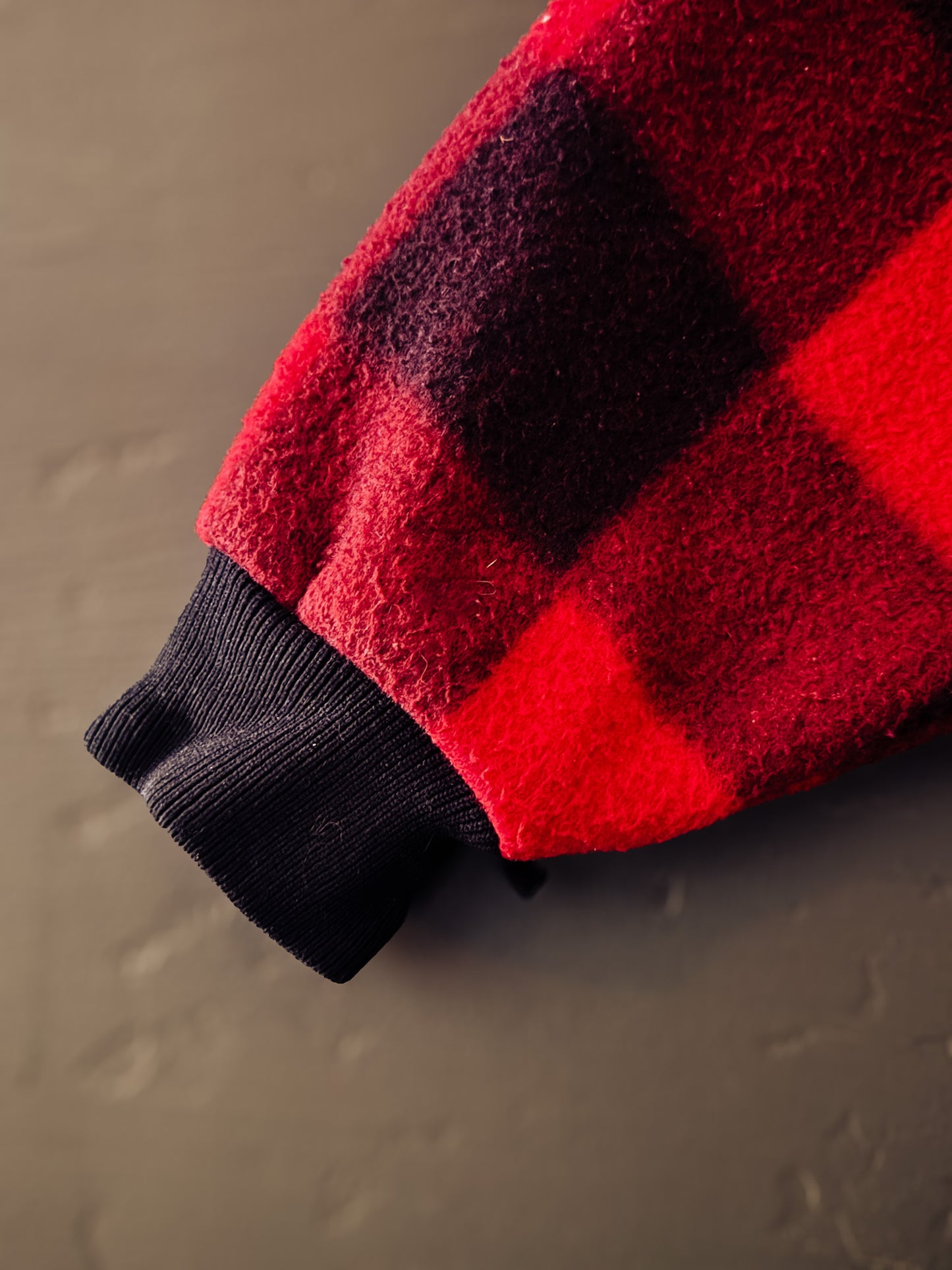 Columbia Buffalo Plaid Fleece Jacket -Vintage