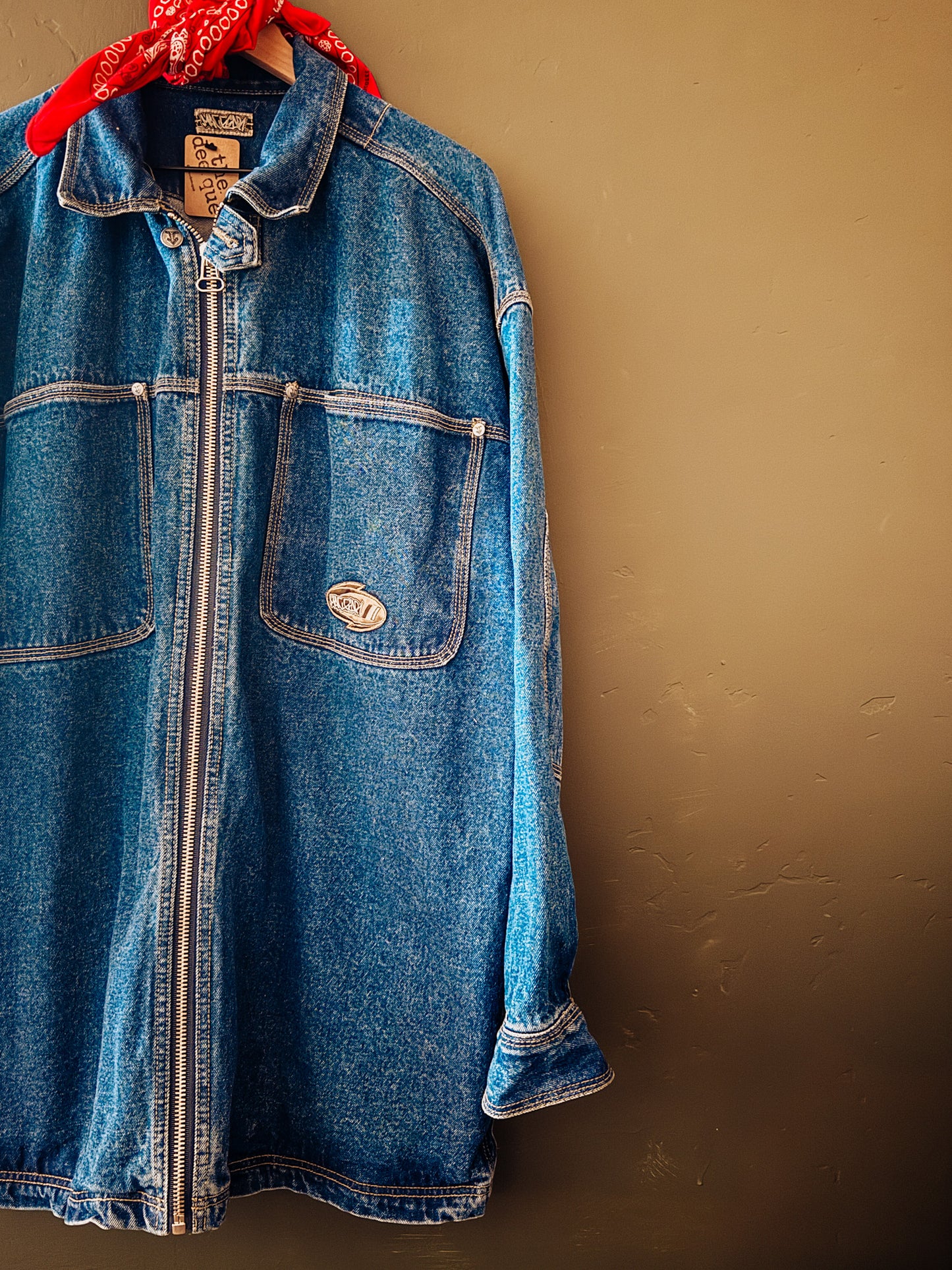 MACGEAR Denim Jacket – Oversize Workwear Skate Style