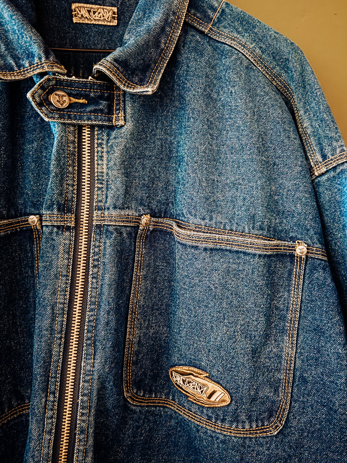 MACGEAR Denim Jacket – Oversize Workwear Skate Style