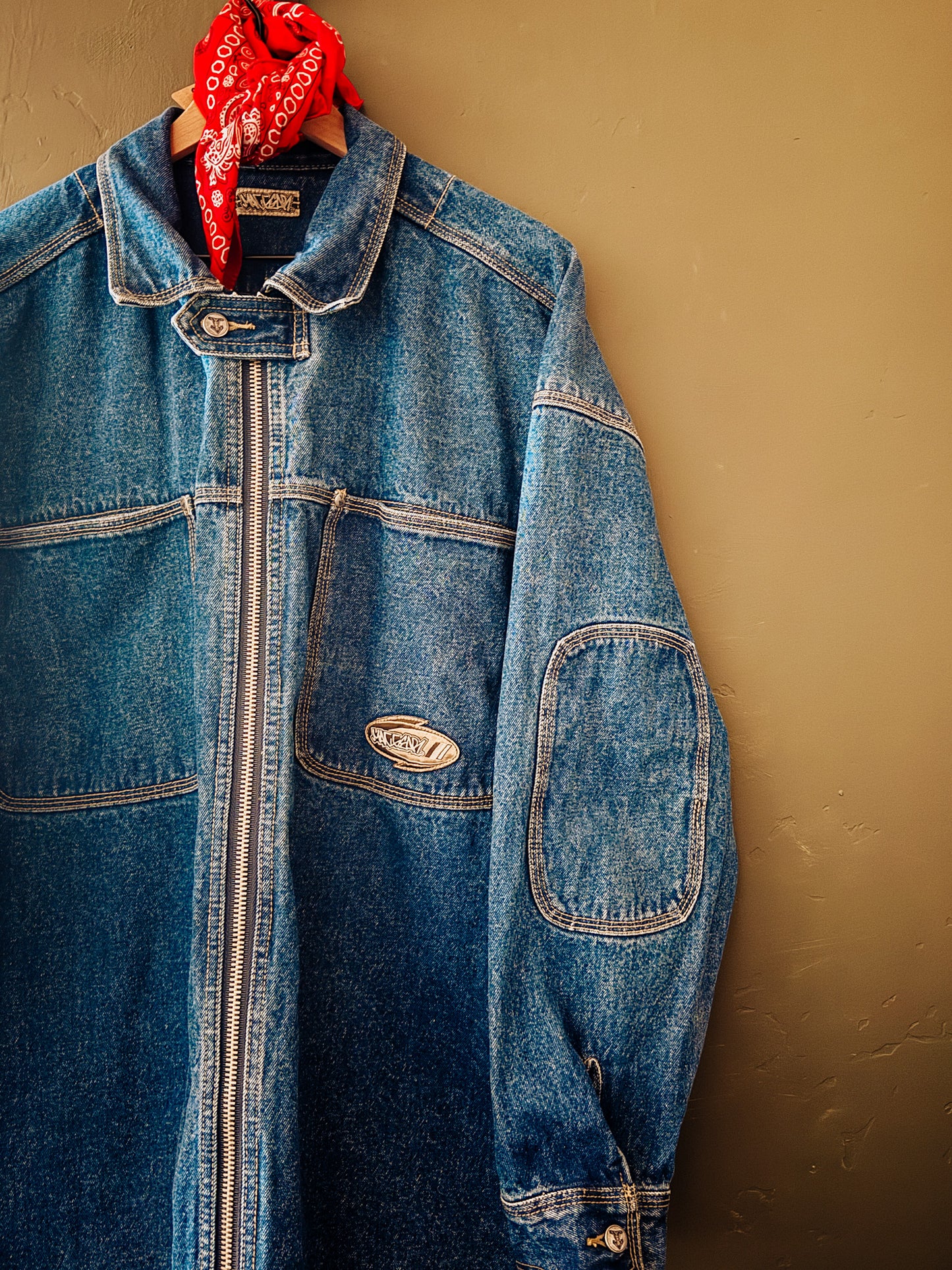 MACGEAR Denim Jacket – Oversize Workwear Skate Style