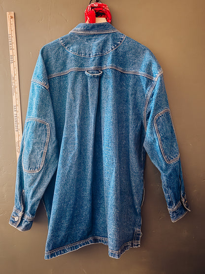 MACGEAR Denim Jacket – Oversize Workwear Skate Style