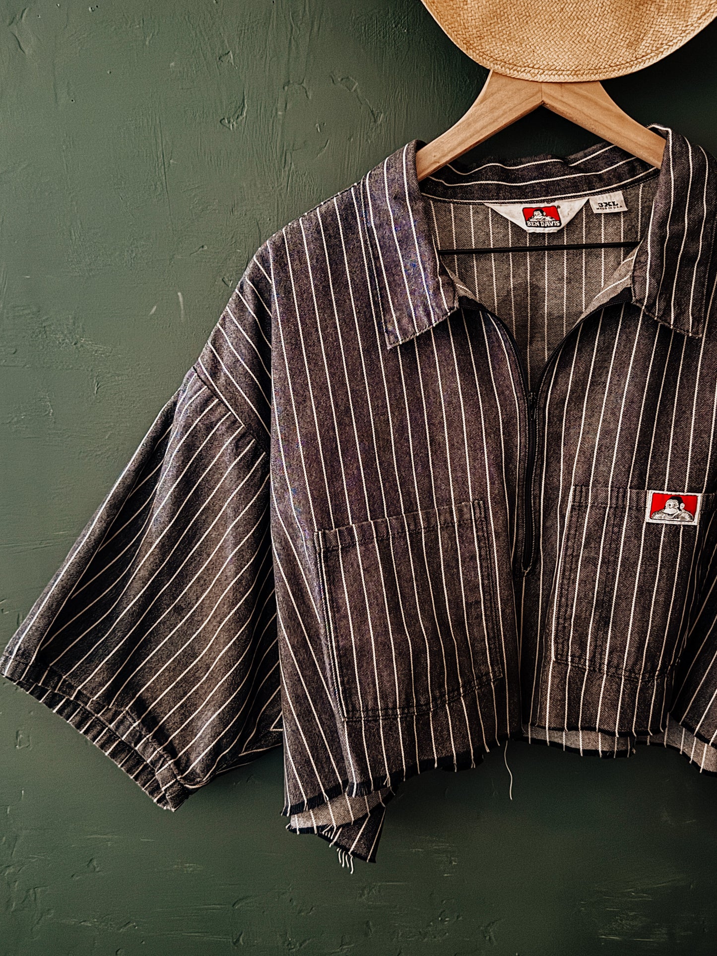 Extra cropped Ben Davis Work Shirt - Vintage