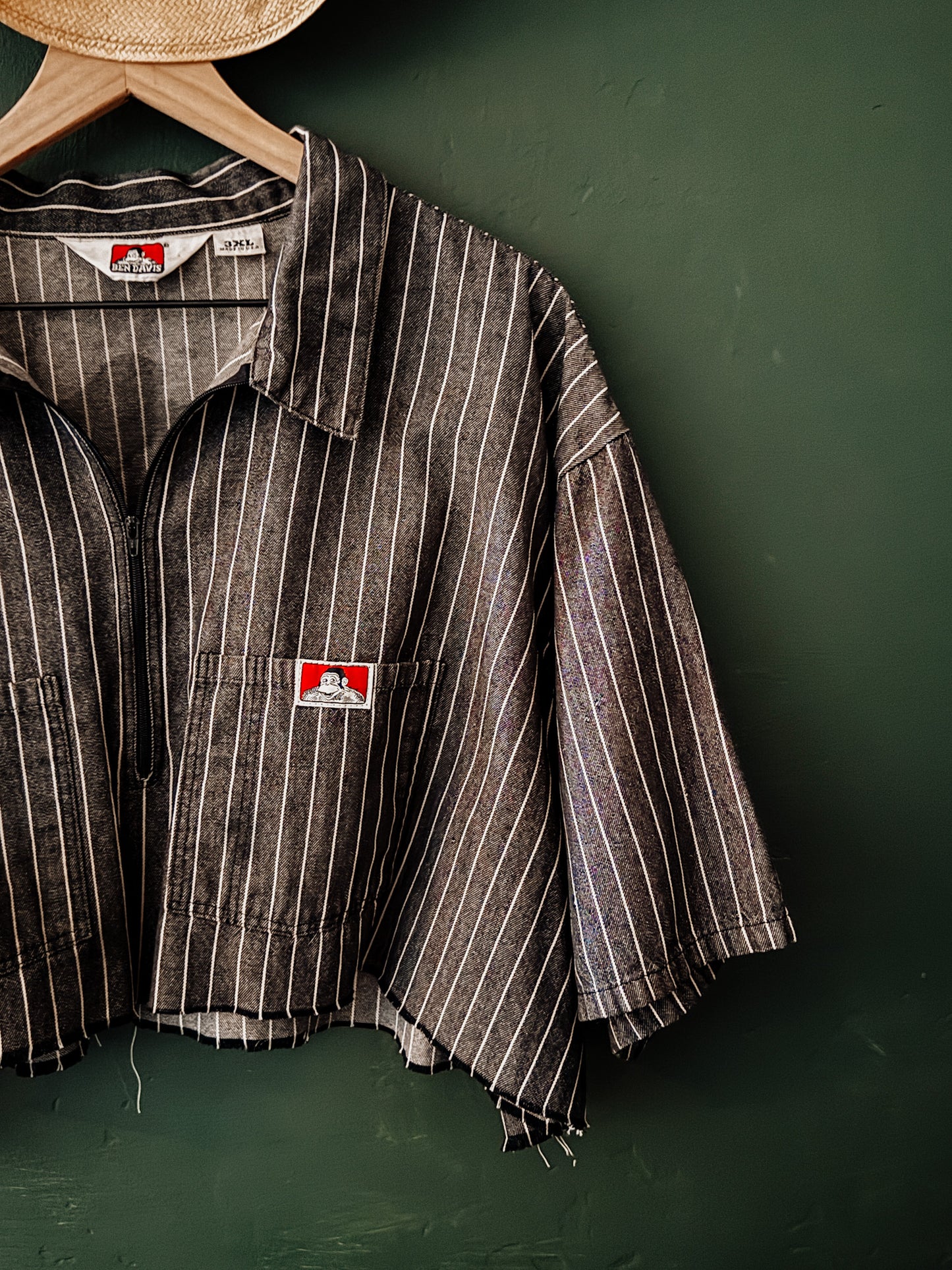 Extra cropped Ben Davis Work Shirt - Vintage