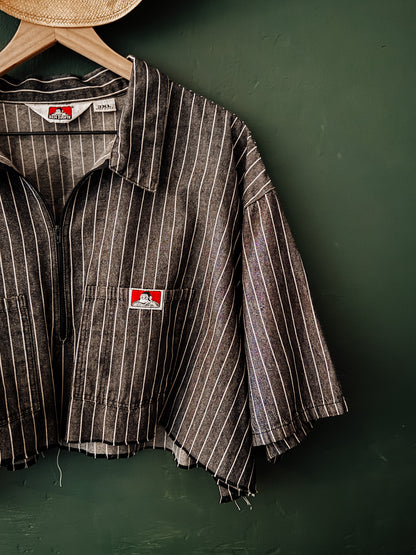 Extra cropped Ben Davis Work Shirt - Vintage